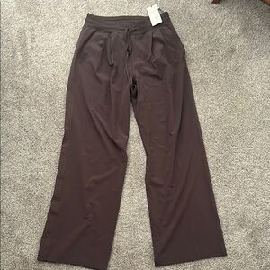 CALIA size small NWT dark Brown Wide Leg Pants Relaxed Fit